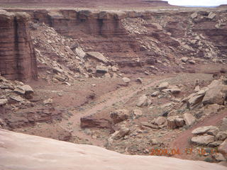 168 6uh. Canyonlands - Lathrop trail hike - white rim