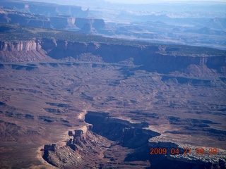 7 6um. aerial - Canyonlands National Park