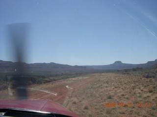 69 6um. Fry Canyon (UT74) - takeoff with Charles Lawrence