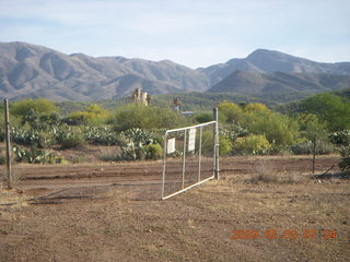 Superstition Mountains, Superior Airport and departure path