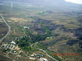 aerial - near Superior Airport (E81)