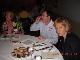 Adam and Imogen Cooper, pianist at Philadelphia Orchestra concert