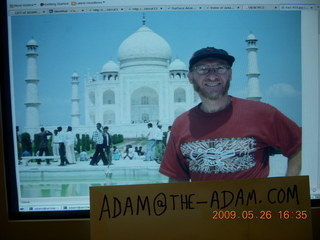 cell-phone taj and adam picture