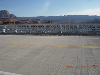 Marble Canyon (L41) run - view from Navajo Bridge