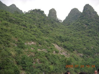 169 6xq. China eclipse - Li River  boat tour