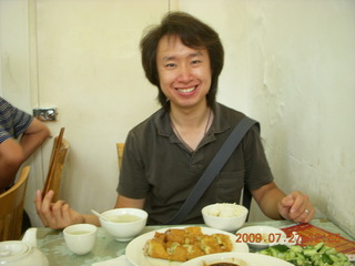 226 6xt. China eclipse - Beijing - lunch with Jack