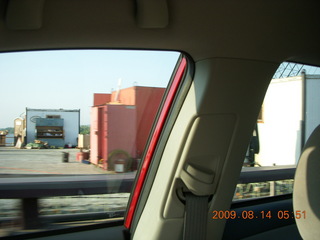 China eclipse - Shanghai bridge