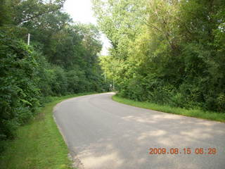 Afton, Minnesota, run - Adam running