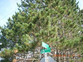 Afton, Minnesota, run - funky street sign