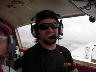 Markus and Adam flying in N4372J