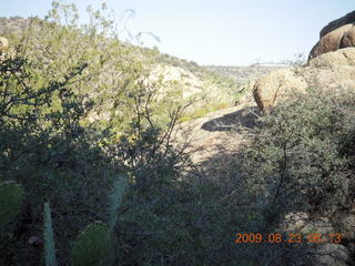 Bagdad Airport (E51) run - Mike stretching after