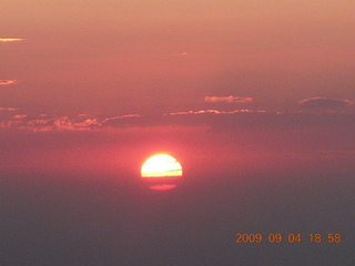 Blythe (BLH) fly-in - sunset