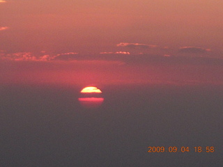 Blythe (BLH) fly-in - sunset