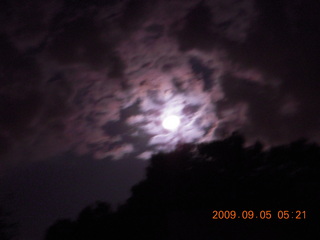 morning full moon