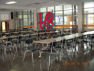 CHS XC 2009 - Cheltenham high school cafeteria