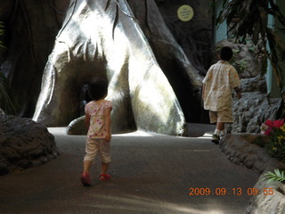 Philadelphia Zoo - kids in the 'Treehouse'