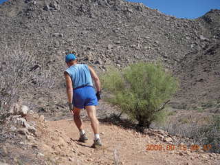 Arches National Park - Fiery Furnace hike - Adam crossing