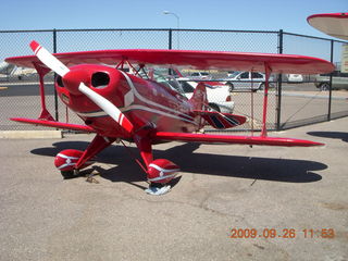 Falcon Airport (FFZ) fly-in - Andy's red Pitts