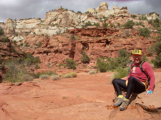 160 704. Escalante - Calf Creek trail - Adam