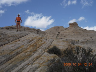 174 704. Escalante to Kodachrome - Adam on slickrock