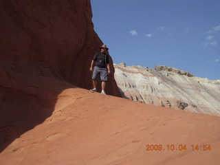 252 704. Escalante to Kodachrome - Panorama trail - Neil