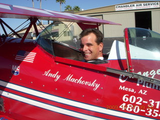 Andy and his Pitts airplane