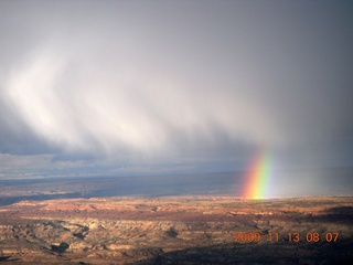 18 71d. aerial - CNY to HVE - rainbow