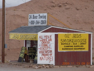 27 71d. Smokehouse shack in Hanksville