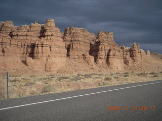 32 71d. Hanksville road to Goblin Valley