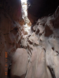 120 71d. Little Wild Horse Pass slot-canyon hike