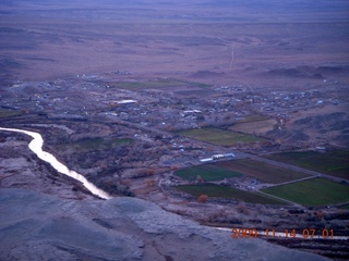 6 71e. aerial - HVE to Hite - Dirty Devil River