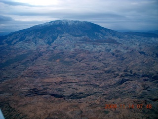 34 71e. aerial - Lake Powell area - Navajo Mountain