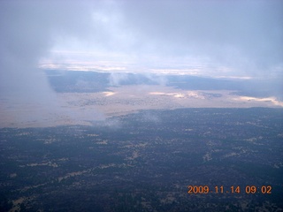 44 71e. aerial - PGA to DVT - clouds