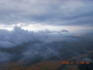 49 71e. aerial - PGA to DVT - clouds