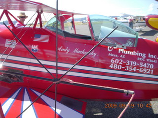 Sedona (SEZ) airshow - Andy's Pitts airplane
