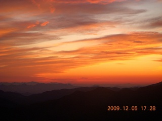 Blythe (BLH) fly-in - sunset