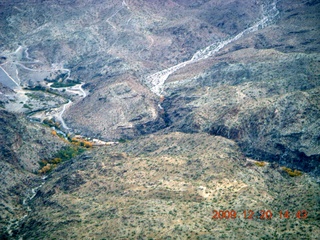 aerial - Alamo Lake area