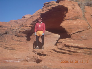 138 72r. Snow Canyon State Park - Hidden Pinyon trail - Adam