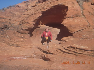 141 72r. Snow Canyon State Park - Hidden Pinyon trail - Adam