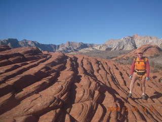 199 72r. Snow Canyon State Park - Petrified Sand Dunes trail - Adam