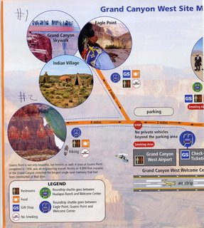 122 72s. literature for Grand Canyon West