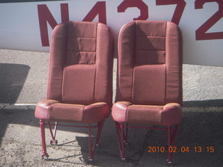 N4372J new seat foam - Adam