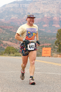 Sedona half marathon - Adam