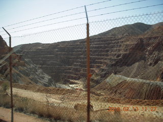 Bisbee breakfast - mine pit