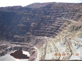 Bisbee breakfast - mine pit