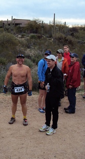 Adam and Kevin at McDowell-Sonoran challenge run