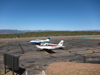 N4372J at Payson (PAN) with twin