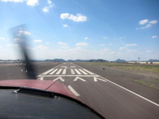 aerial - final approach at Deer Valley (DVT)