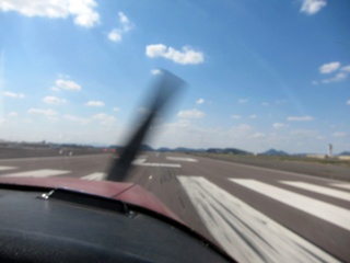 aerial - final approach at Deer Valley (DVT)