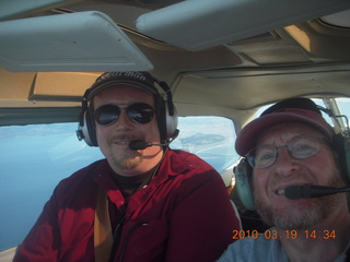 John and Adam flying in N4372J